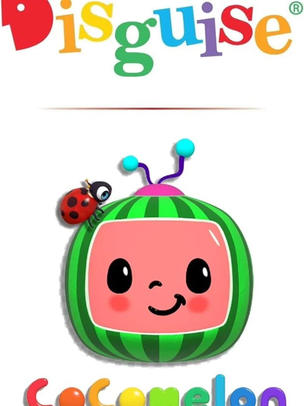 NWT Cocomelon Watermelon Kids Costume Disguise size 2T or 3T-4T